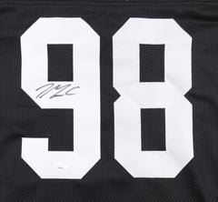 Maxx Crosby Signed Las Vegas Raiders Jersey (JSA) 2019 4th Round Pick Def. End