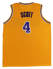 Byron Scott Signed Los Angeles Lakers Jersey Inscribed "Showtime" (Beckett COA)