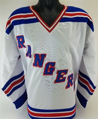 Mike Richter Signed Rangers Jersey (JSA COA) 1994 Stanley Cup Champ Goaltender