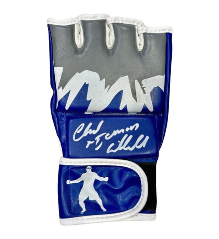 Chuck “The Iceman” Liddell Signed UFC Glove (PSA COA) Light Heavyweight Champ