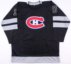 Guy Lafleur Signed Montreal Canadiens Black Jersey (JSA) 5xStanley Cup Champion