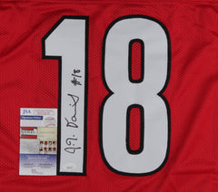 J.T. Daniels Signed Georgia Bulldogs Jersey (JSA COA) 2021 Junior Quarterback