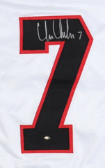 Chris Chelios Signed Chicago Blackhawks Jersey (OKAuthentics) Hall of Fame Def.