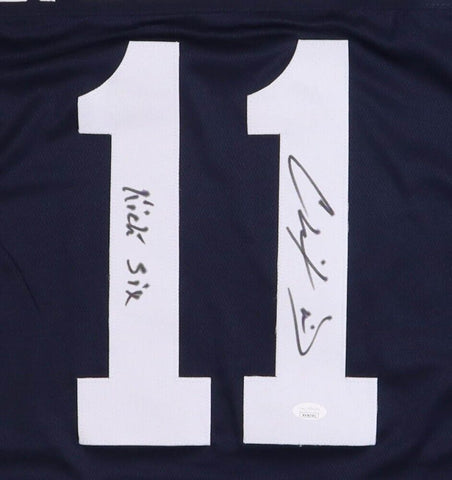 Chris Davis Jr. Signed Auburn Tigers Jersey Inscribed "Kick Six" (JSA COA)