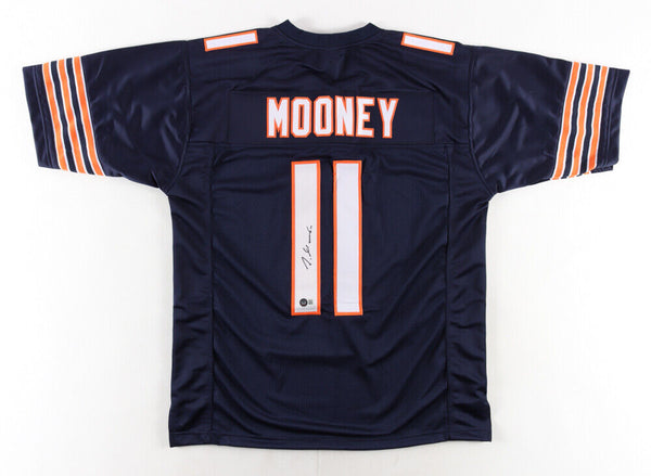 Darnell Mooney Signed Autographed Orange Football Jersey Beckett