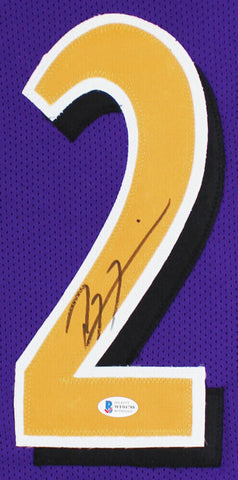 Ray Lewis Signed Baltimore Ravens Jersey (Beckett COA) 13x Pro Bowl Linebacker
