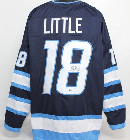 Bryan Little Signed Winnepeg Jets Jersey (Beckett COA) NHL Career 2007–present