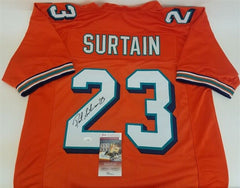 Patrick Surtain Signed Miami Dolphins Jersey (JSA COA) 1998 2nd Round Pick DB