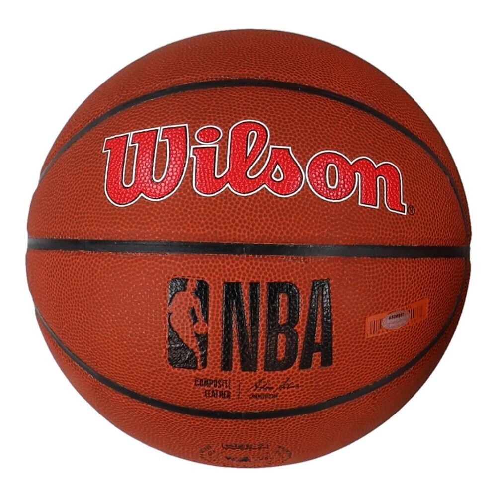 Dominique Wilkins Signed Wilson Basketball "HOF 06" (Schwartz) Atlanta Hawks