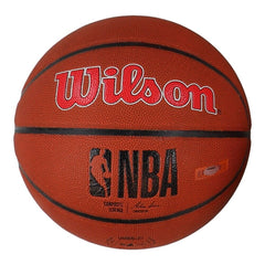 Dominique Wilkins Signed Wilson Basketball "HOF 06" (Schwartz) Atlanta Hawks