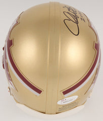 Chris Weinke Signed Florida State Seminoles Mini Helmet Inscribed "2000" JSA COA