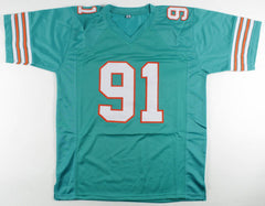 Emmanuel Ogbah Signed Miami Dolphins Jersey (JSA COA) Super Bowl LIV Champion DE