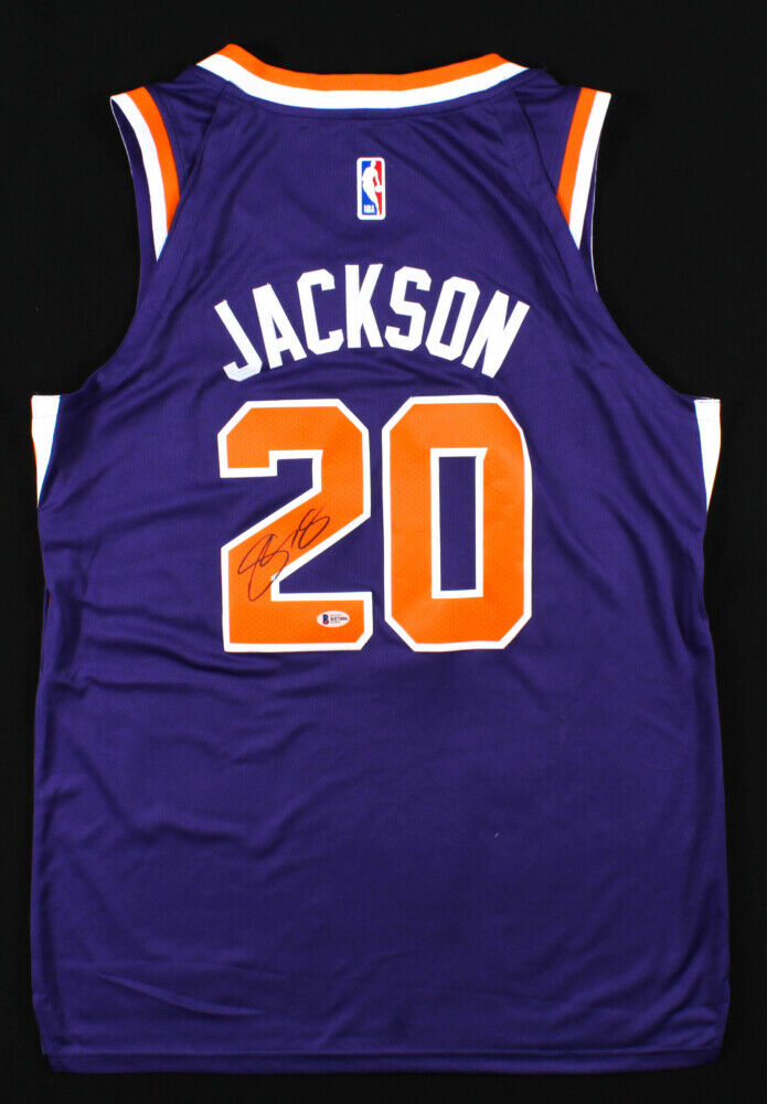 Josh Jackson Signed Phoenix Suns Custom Jersey(Beckett)#4 Pick 2017 Draft