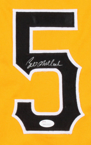Bill Madlock Signed Pirates Mad Dog Jersey (JSA COA) World Series Champ 1979