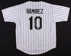 Alexei Ramirez Signed Chicago White Sox Pinstriped Jersey (JSA) 2014 All Star