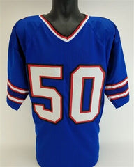 Gregory Rousseau Signed Bills Jersey (JSA COA) Buffalo 2021 1st Rnd Pk / U Miami