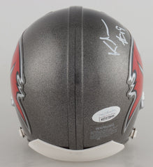 Keyshawn Johnson Signed Tampa Bay Buccaneers Mini Helmet (JSA COA) Super Bowl 37