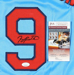 Terry Pendleton Signed St. Louis Cardinals Throwback Jersey (JSA COA) 1991 MVP