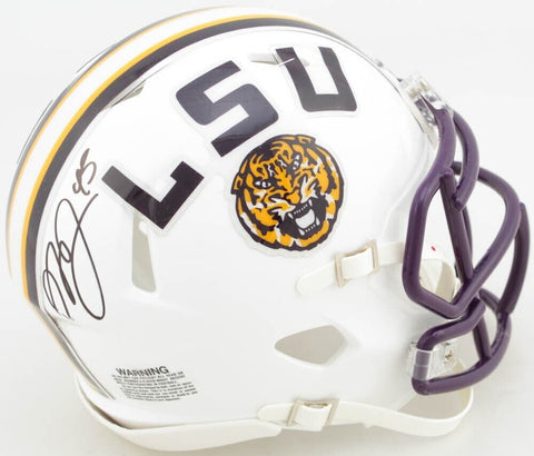 Deion Jones Signed LSU Tigers Mini Helmet (Radtke COA) Carolina Panthers L.B.