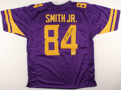 Irv Smith Jr Signed Minnesota Vikings Jersey (JSA COA) 2019 2nd Rd Pick T.E.