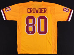 Jamison Crowder Signed Redskins Throwback Jersey (JSA COA) 2015 4th rnd Draft Pk