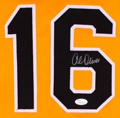 Al Oliver Signed Pirates Jersey (JSA) 7× All-Star (1972, 1975, 1976, 1980–1983)