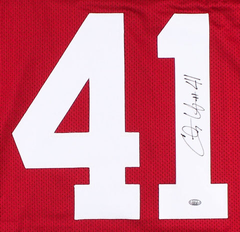 Courtney Upshaw Signed Alabama Jersey (GTSM Hologram)