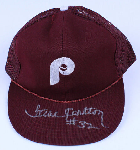 Steve Carlton Signed Authentic Vintage Philadelphia Phillies Hat