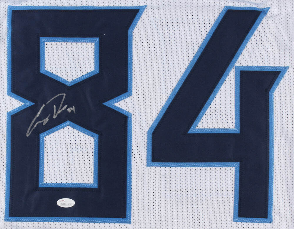 Corey Davis Signed Custom Tennessee Titans Blue Jersey