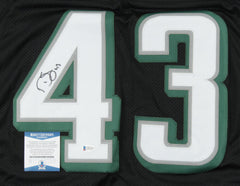 Darren Sproles Signed Philadelphia Eagles Jersey (Beckett COA) Super Bowl Champ