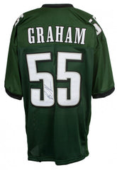 Brandon Graham Signed Philadelphia Eagles Green Jersey (JSA COA) Defensive End