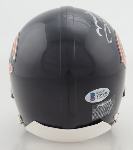 Mike Ditka Signed Chicago Bears Mini Helmet (Beckett COA) Super Bowl XX Da Coach