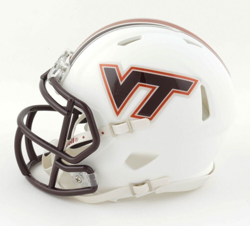 Virginia Tech Hokies Michael Vick Mini Helmet Jsa Coa – MVP Authentics