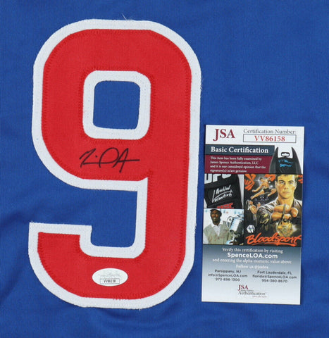 Miguel Amaya Signed Chicago Cubs Jersey (JSA COA) Cubs Top Catching Prospect