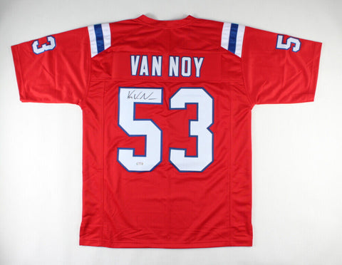 Kyle Van Noy Signed Patriots Jersey (PSA/DNA COA) New England 2xSB Champion LB
