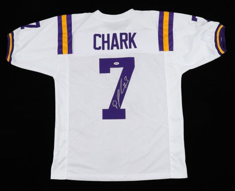 D.J. Chark Signed LSU Tigers Jersey (PSA COA) Jaguars 2nd Round Pick 2018 W.R.