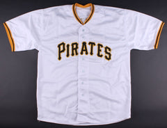 David Freese Signed Pirates White Jersey (TSE Hologram) World Series MVP (2011)