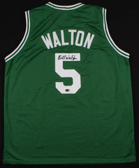 Bill Walton Signed Boston Celtics Custom Jersey (PSA/DNA COA) HOF Center / UCLA