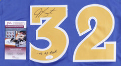 Joe Smith Signed Golden State Warriors Jersey Inscribed "'95 #1 Pick" (JSA COA)