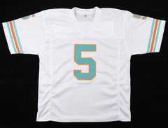 Sean Young Signed Jersey Inscribed "Laces Out !" (PSA COA) Ace Ventura /Dolphins