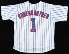 Thomas Ian Nicholas Signed Chicago Cubs Jersey Insc Henry Rowengartner (JSA COA)