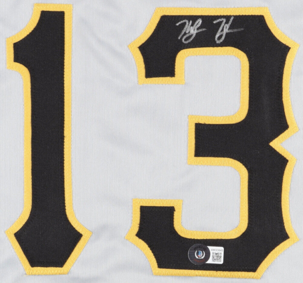 Ke'Bryan Hayes Signed Pittsburgh Pirates Jersey (Beckett) 3rd Year / 3 –