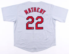 Mike Matheny Signed St Louis Cardinals Jersey (Schwartz COA) Manager 2012- 2018