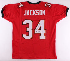 Dexter Jackson Signed Buccaneers Jersey Inscribed "S.B. XXXVII MVP" (JSA COA)