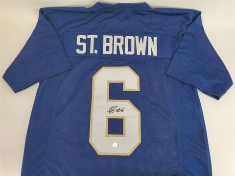 Equanimeous St. Brown Signed Notre Dame Fighting Irish Jersey (Beckett) Receiver