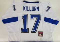 Alex Killorn Signed Tampa Bay Lightning Jersey (JSA COA) 2020 & 2021 Stanley Cup