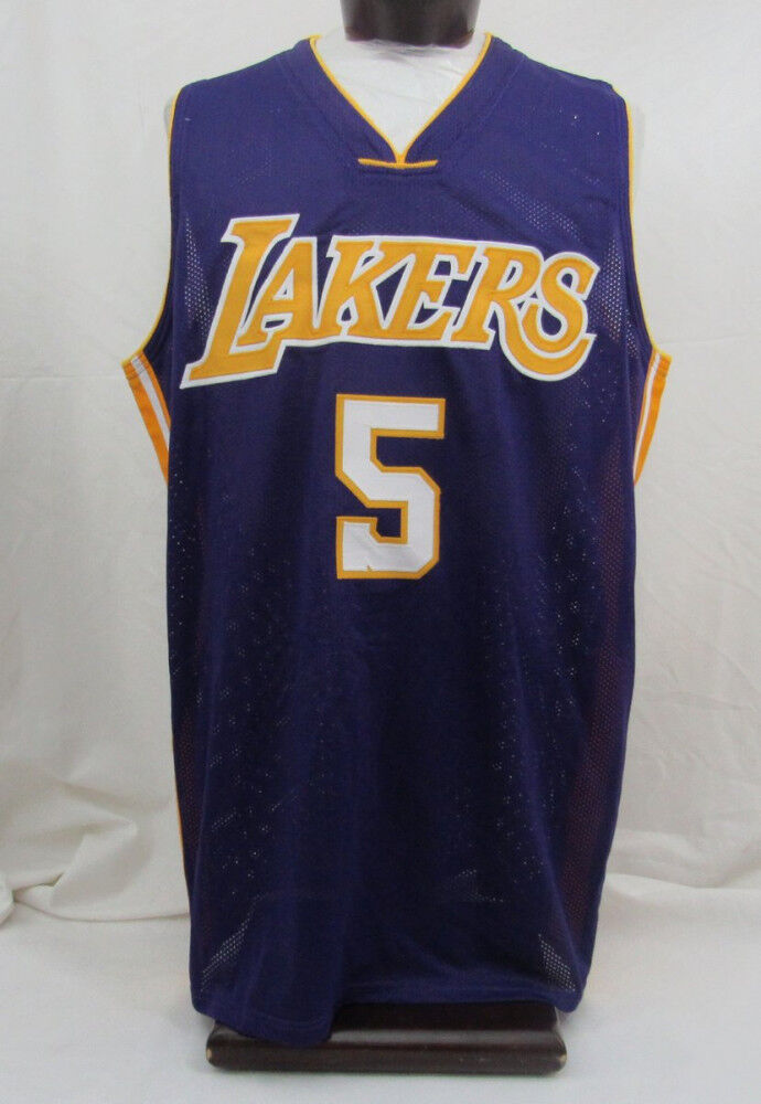 Josh Hart Signed Lakers Jersey (JSA COA) Jazz 1st Rd Draft Pick 2017 N –