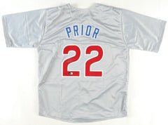 Mark Prior Signed Chicago Cubs Jersey (JSA COA) 2003 N.L. All Star Pitcher