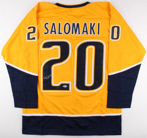 Miikka Salomaki Signed Predators Jersey (Beckett) Playing career 2010–present