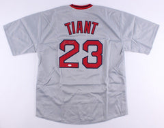 Luis Tiant Signed Boston Red Sox Jersey (JSA COA) 3×All-Star (1968,1974,1976)